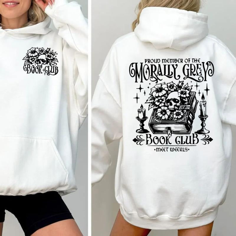 Morally Grey Book Club Dark Romance Spicy Lovers Smut - Adult & Kids T-Shirts, Sweatshirts & Hoodies apparel design preview 1