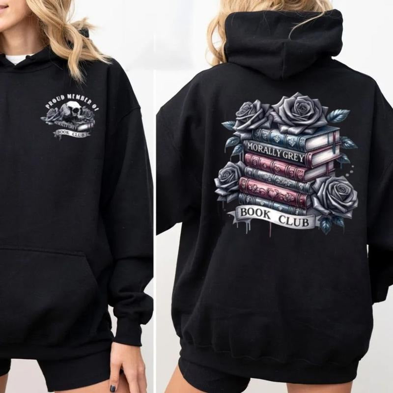 Morally Grey Book Club Dark Romance Spicy Lovers Smut - Adult & Kids T-Shirts, Sweatshirts & Hoodies apparel design preview 1