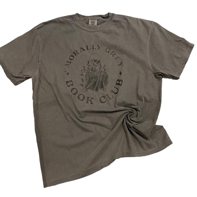 Morally Grey Bookclub - Adult & Kids T-Shirts, Sweatshirts & Hoodies apparel design preview 1
