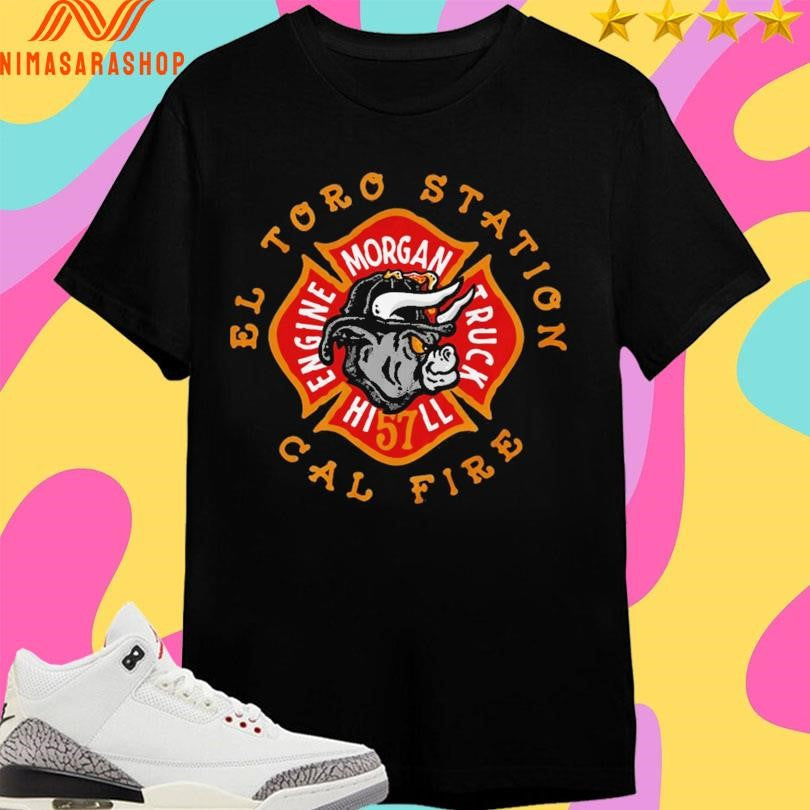 Morgan Hill El Toro Station Cal Fire - Adult & Kids T-Shirts, Sweatshirts & Hoodies apparel design preview 1