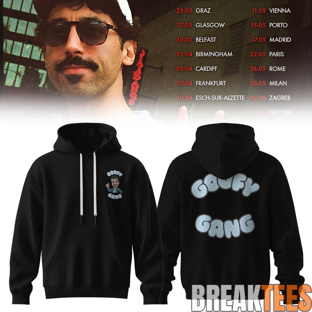 Morgan Jay Goofy Gang Tour - Adult & Kids T-Shirts, Sweatshirts & Hoodies apparel design preview 1