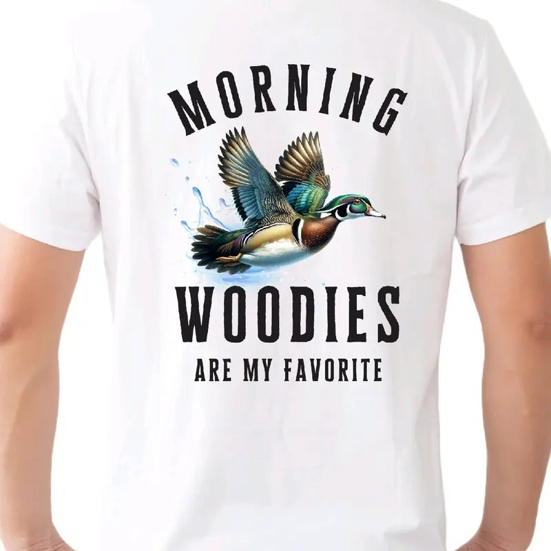 Morning Woodies Are My Favorite Menswear Funny - Adult & Kids T-Shirts, Sweatshirts & Hoodies apparel design preview 1