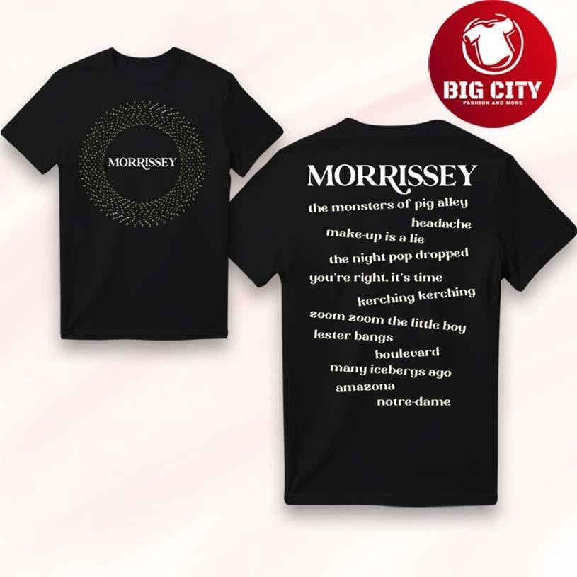 Morrissey Make-up is a Lie Zoetrope Two Sided - Adult & Kids T-Shirts, Sweatshirts & Hoodies apparel design preview 1
