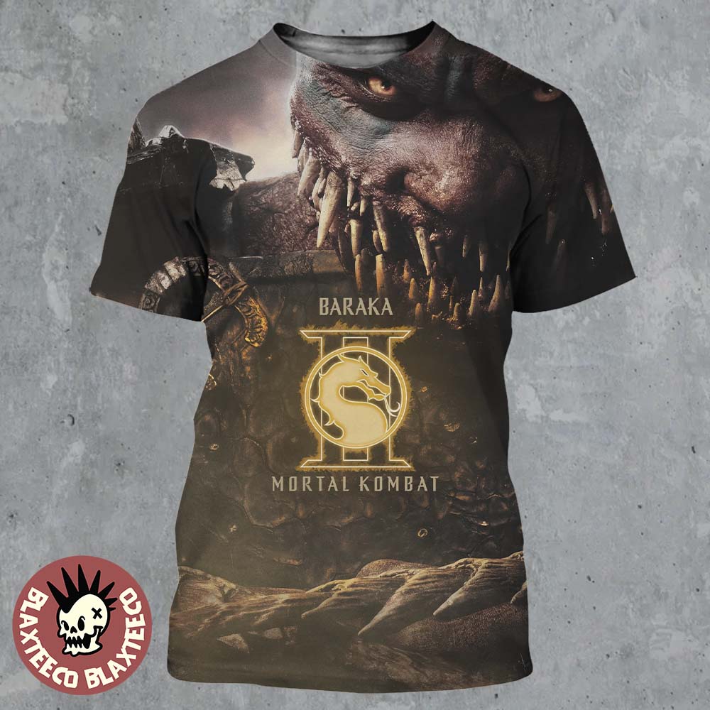 Mortal Kombat II Movie Exclusive Baraka Character - Adult & Kids T-Shirts, Sweatshirts & Hoodies apparel design preview 1