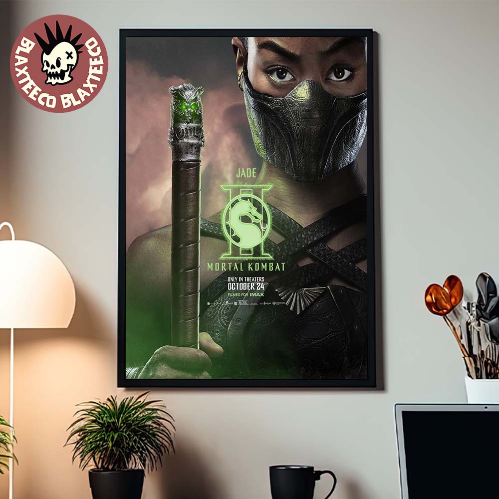 Mortal Kombat II Movie Exclusive Jade Character - Adult & Kids T-Shirts, Sweatshirts & Hoodies apparel design preview 1