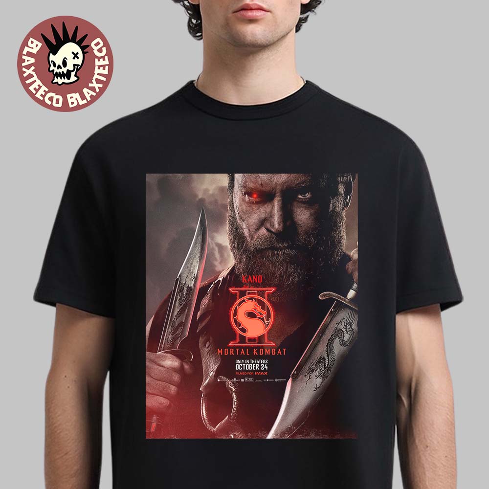 Mortal Kombat II Movie Exclusive Kano Character - Adult & Kids T-Shirts, Sweatshirts & Hoodies apparel design preview 1
