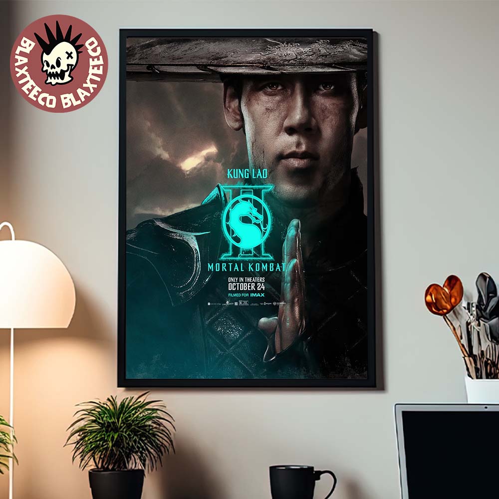 Mortal Kombat II Movie Exclusive Kung Lao Character - Adult & Kids T-Shirts, Sweatshirts & Hoodies apparel design preview 1