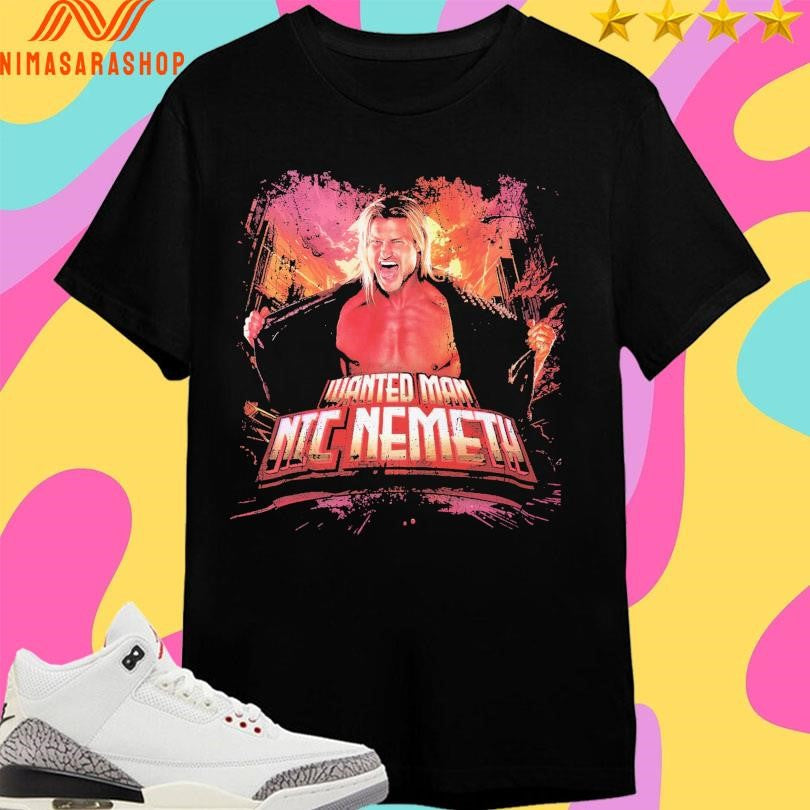 Most Wanted Nic Nemeth - Adult & Kids T-Shirts, Sweatshirts & Hoodies apparel design preview 1
