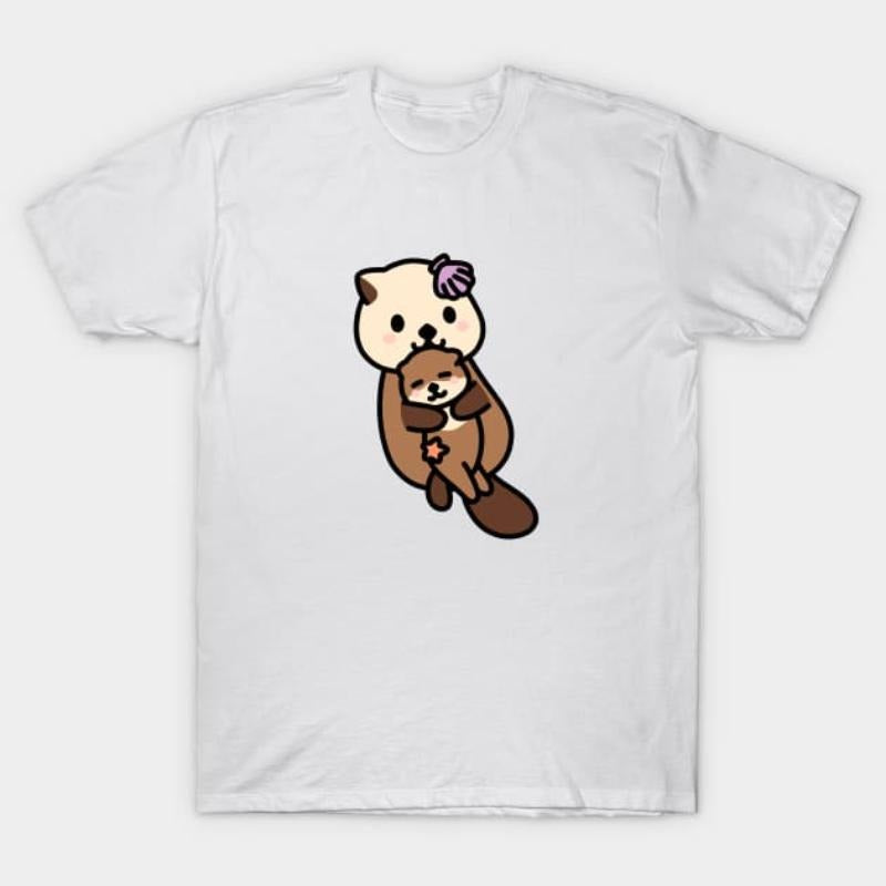 Otters - Adult & Kids T-Shirts, Sweatshirts & Hoodies apparel design preview 1