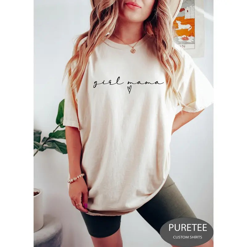 Girl Mama Mom Daughter Cute Shirtfuture TK43GN - Adult & Kids T-Shirts, Sweatshirts & Hoodies apparel design preview 1