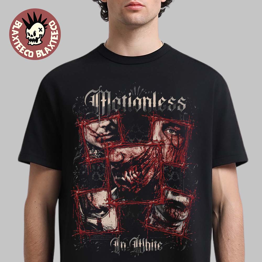 Motionless In White Decade Album Merch Torn By Time - Adult & Kids T-Shirts, Sweatshirts & Hoodies apparel design preview 1