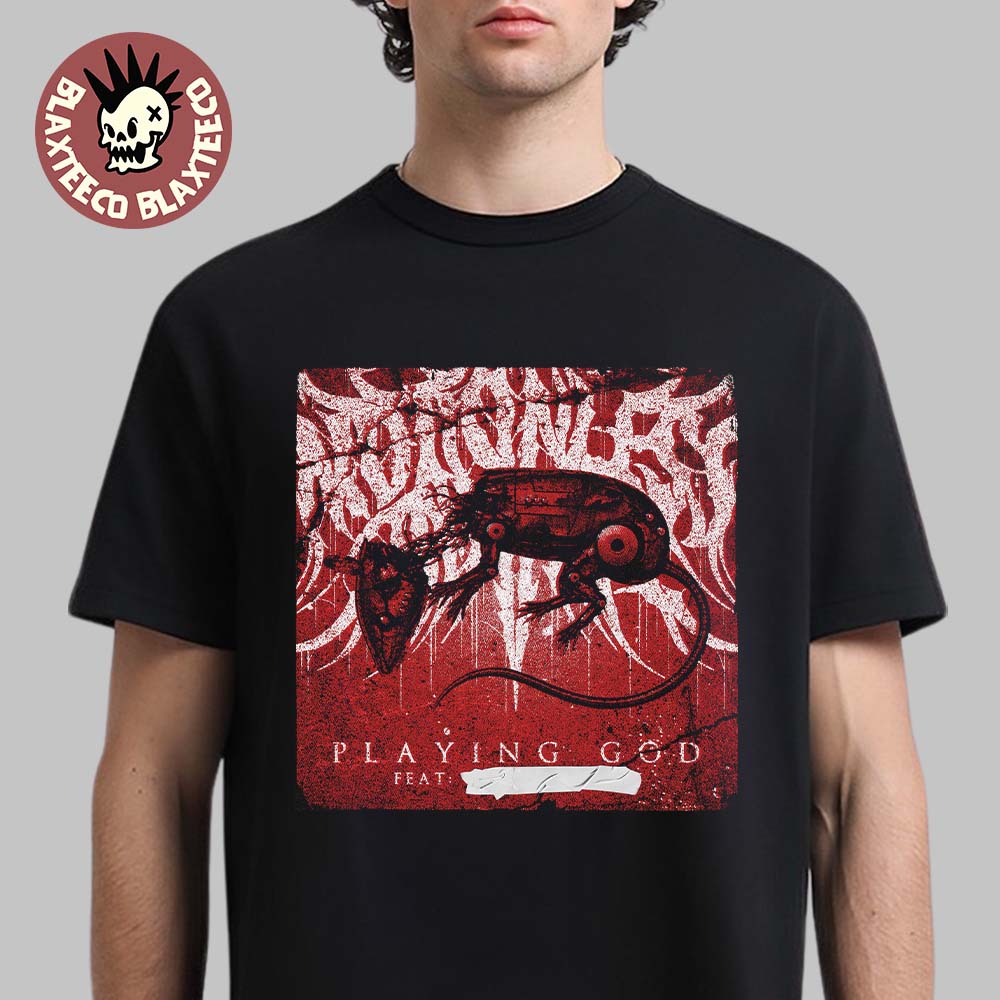 Motionless In White Playing God Song Cover Art - Adult & Kids T-Shirts, Sweatshirts & Hoodies apparel design preview 1