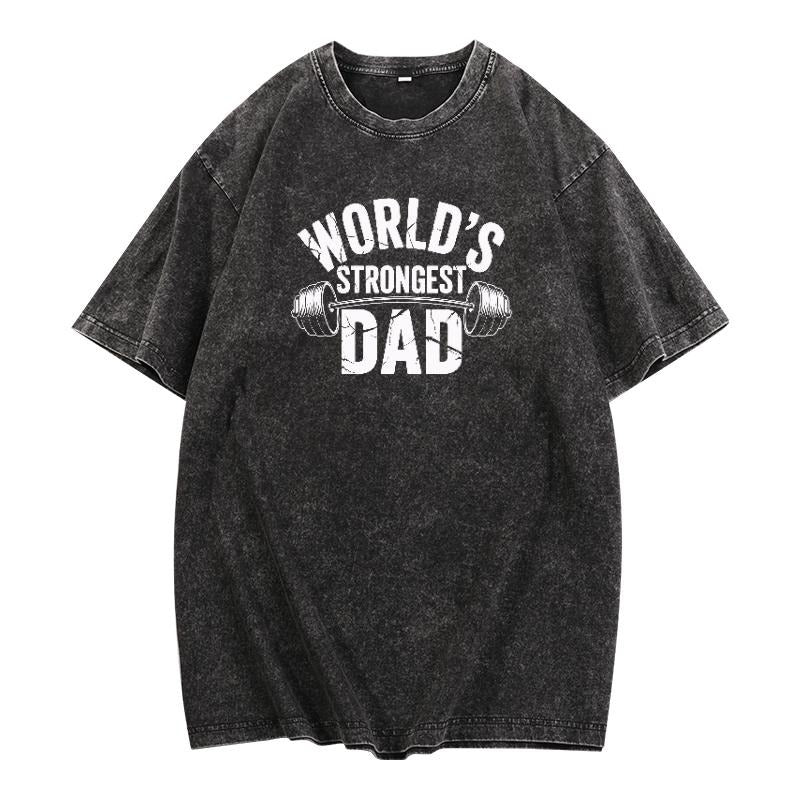 Motivational Masculine Celebrate Dad'S Strength Bold - Adult & Kids T-Shirts, Sweatshirts & Hoodies apparel design preview 1