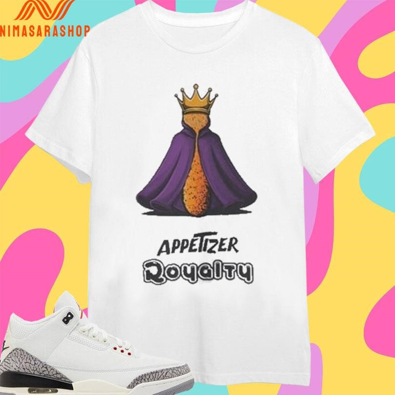 Mozzarella Stick Appetizer Royalty - Adult & Kids T-Shirts, Sweatshirts & Hoodies apparel design preview 1