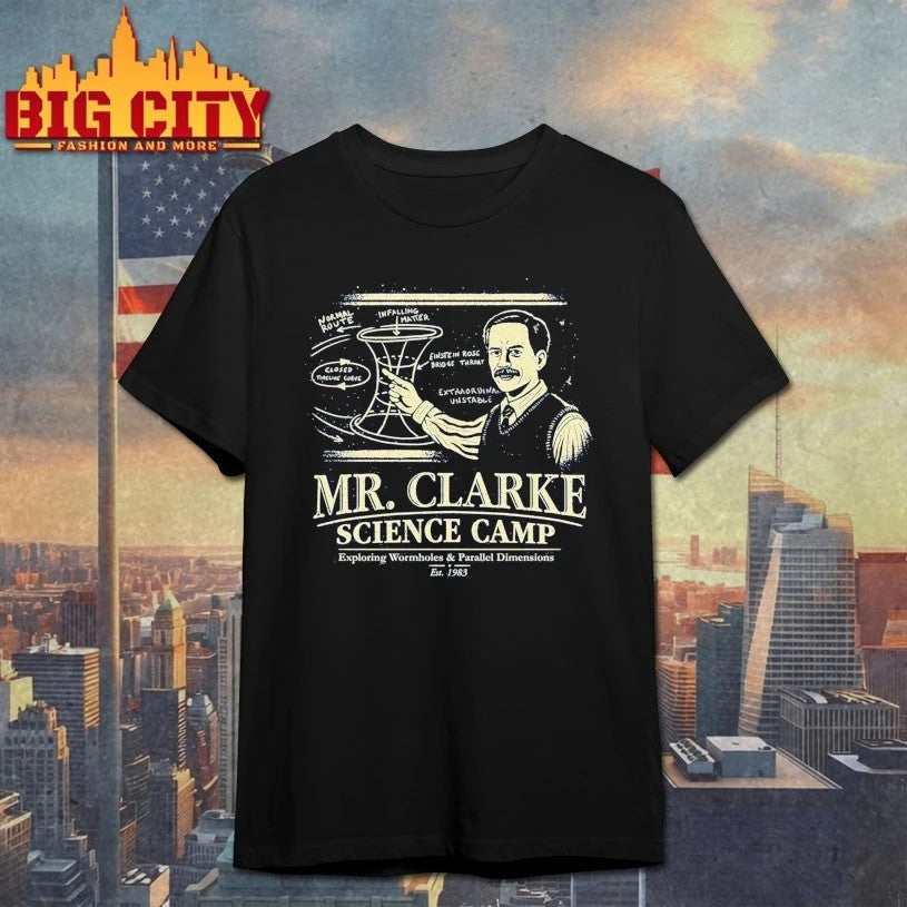 Mr. Clarke's Science Camp - Adult & Kids T-Shirts, Sweatshirts & Hoodies apparel design preview 1