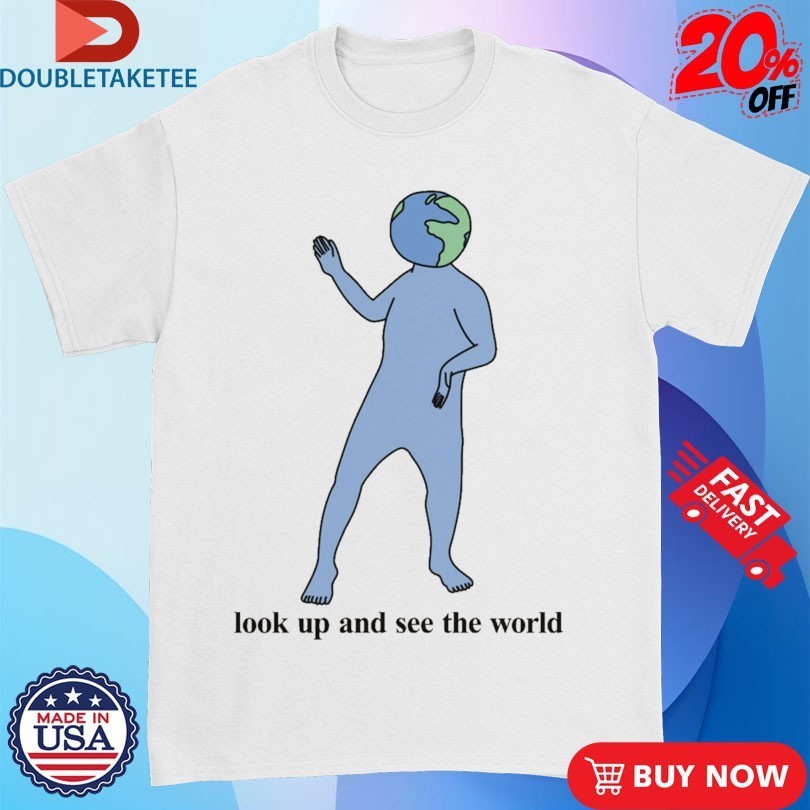 Mr Worldwide Look Up And See The World - Adult & Kids T-Shirts, Sweatshirts & Hoodies apparel design preview 1