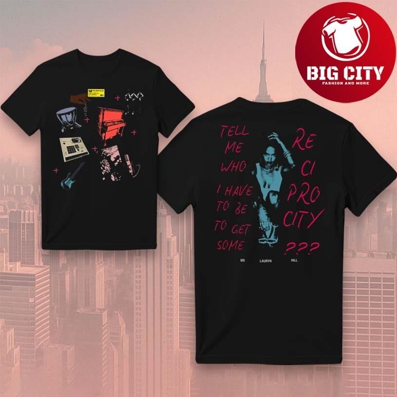 Ms. Lauryn Hill LA Event Two Sided - Adult & Kids T-Shirts, Sweatshirts & Hoodies apparel design preview 1