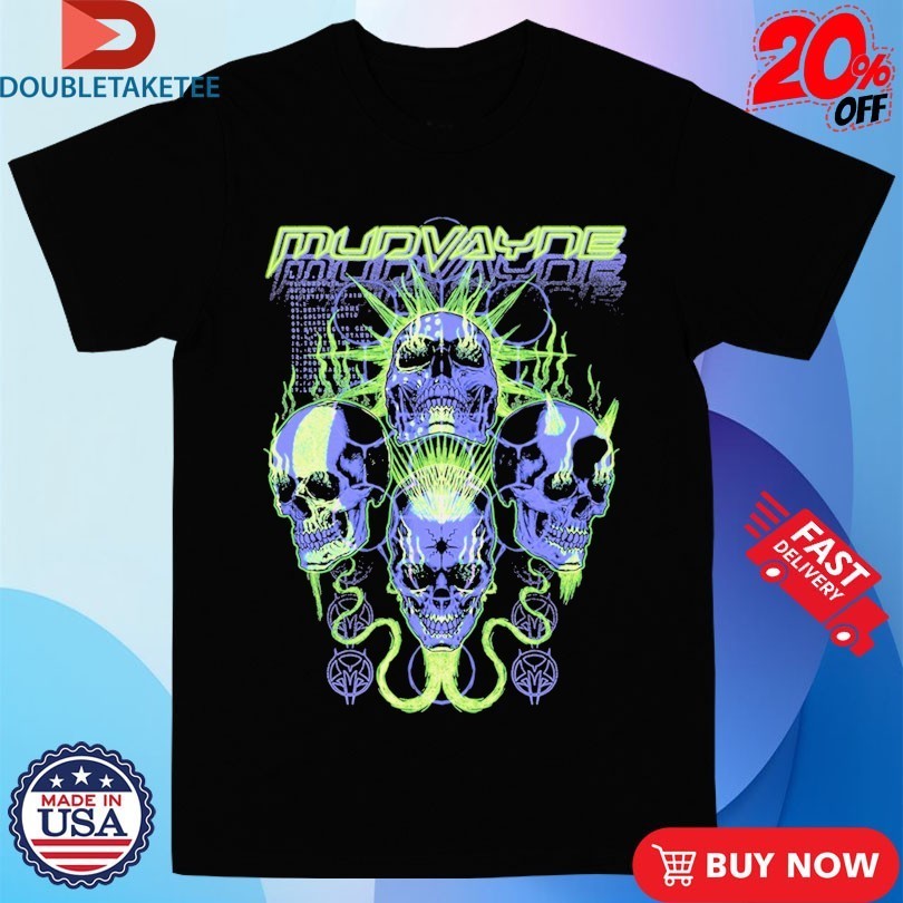Mudvayne Electric Skulls - Adult & Kids T-Shirts, Sweatshirts & Hoodies apparel design preview 1