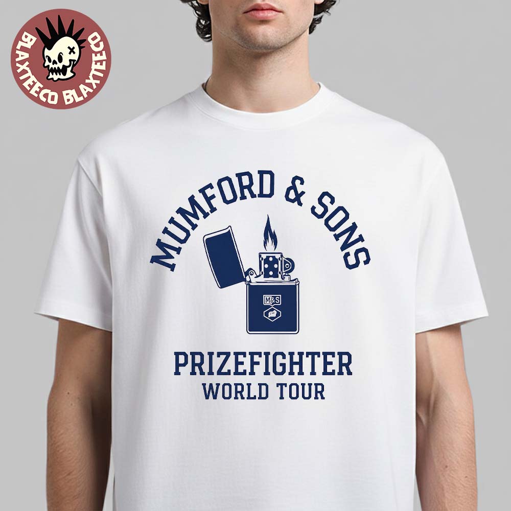 Mumford And Sons Prizefighter Tour 2026 North America - Adult & Kids T-Shirts, Sweatshirts & Hoodies apparel design preview 1
