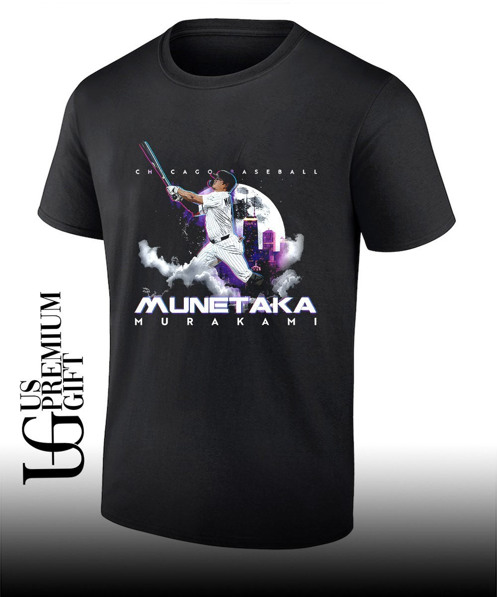 Munetaka Murakami Chicago White Sox Baseball Players - Adult & Kids T-Shirts, Sweatshirts & Hoodies apparel design preview 1