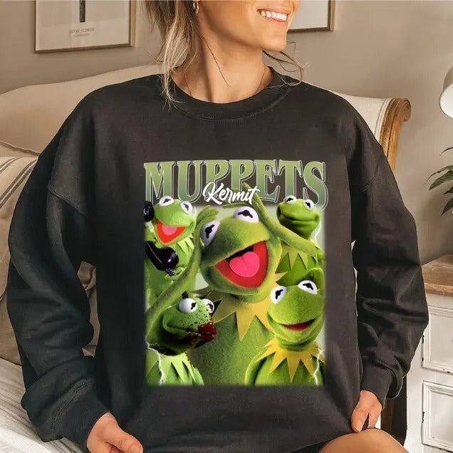 Muppets Kermit Show Funny - Adult & Kids T-Shirts, Sweatshirts & Hoodies apparel design preview 1
