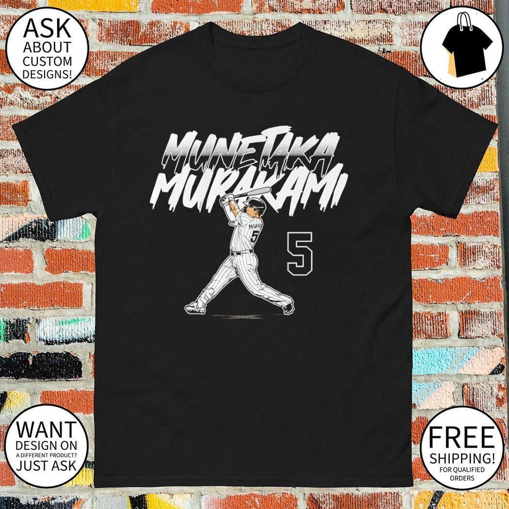 Murakami Munetaka Chicago White Sox Baseball Slugger - Adult & Kids T-Shirts, Sweatshirts & Hoodies apparel design preview 1