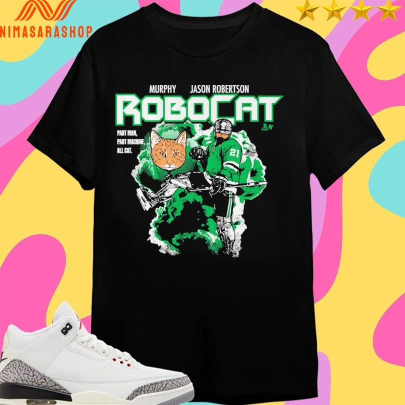 Murphy Jason Robertson RoboCat Part Man Machine All - Adult & Kids T-Shirts, Sweatshirts & Hoodies apparel design preview 1
