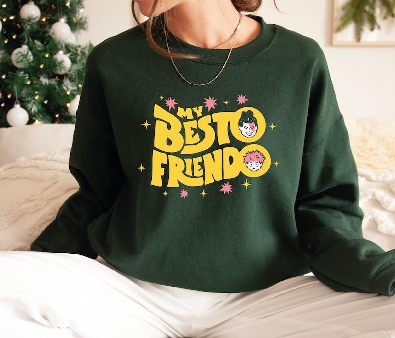 My Besto Friendo JJK Anime - Adult & Kids T-Shirts, Sweatshirts & Hoodies apparel design preview 1