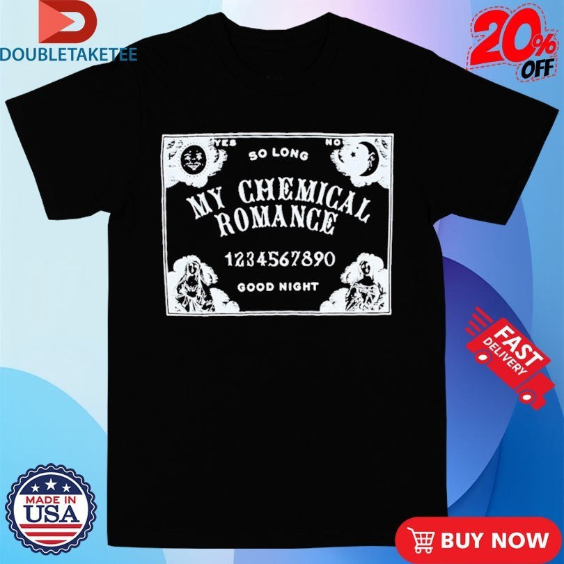 My Chemical Romance Goodnight - Adult & Kids T-Shirts, Sweatshirts & Hoodies apparel design preview 1