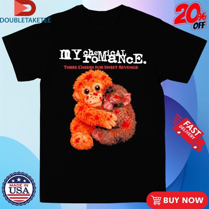 My Chemical Romance Punch Monkey Three Cheers For - Adult & Kids T-Shirts, Sweatshirts & Hoodies apparel design preview 1