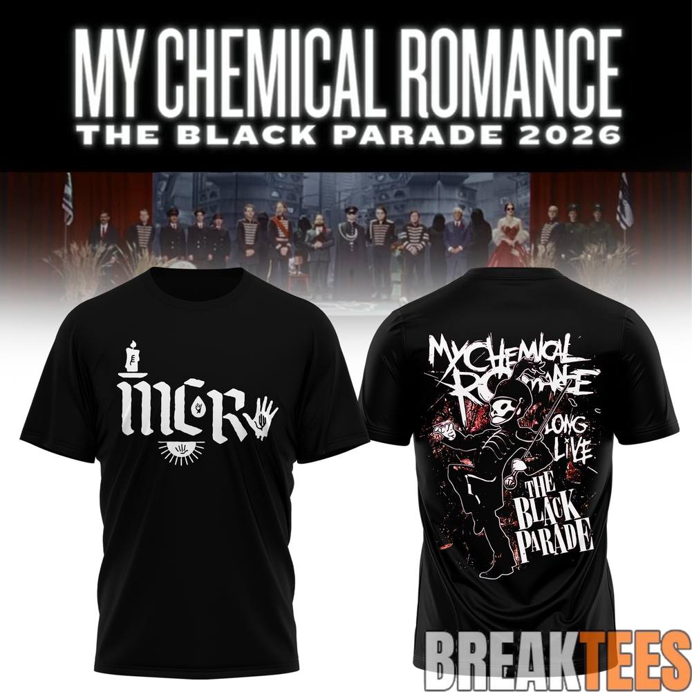 My Chemical Romance The Black Parade 2026 Tour - Adult & Kids T-Shirts, Sweatshirts & Hoodies apparel design preview 1
