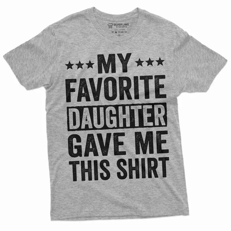 My Daughter Gave Me This Dad Father - Adult & Kids T-Shirts, Sweatshirts & Hoodies apparel design preview 1