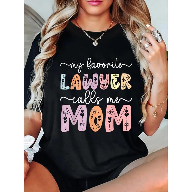 My Favorite Lawyer Calls Me Mom Daughter Son - Adult & Kids T-Shirts, Sweatshirts & Hoodies apparel design preview 1