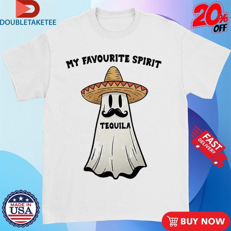 My Favouirte Spirit Tequila Ghost - Adult & Kids T-Shirts, Sweatshirts & Hoodies apparel design preview 1