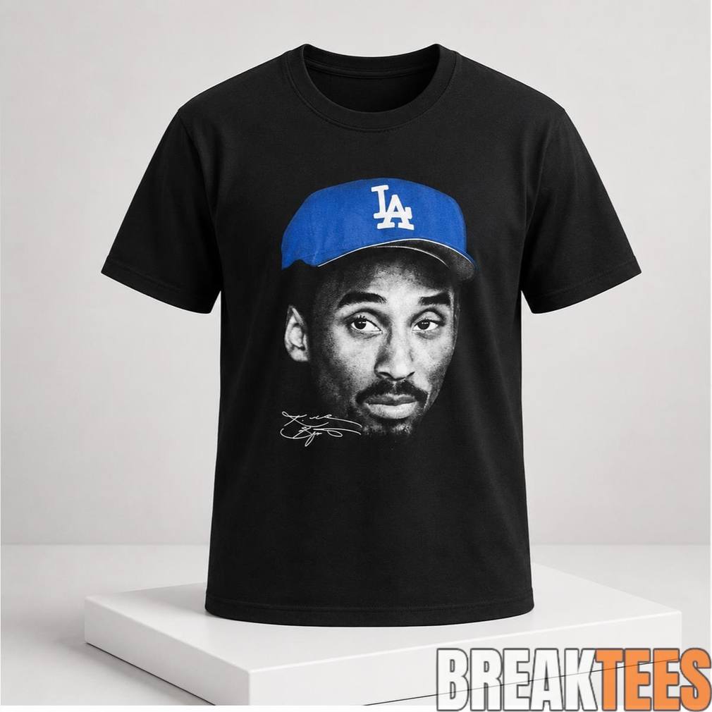 Myles Garrett Wearing LA Dodgers Kobe Bryant - Adult & Kids T-Shirts, Sweatshirts & Hoodies apparel design preview 1
