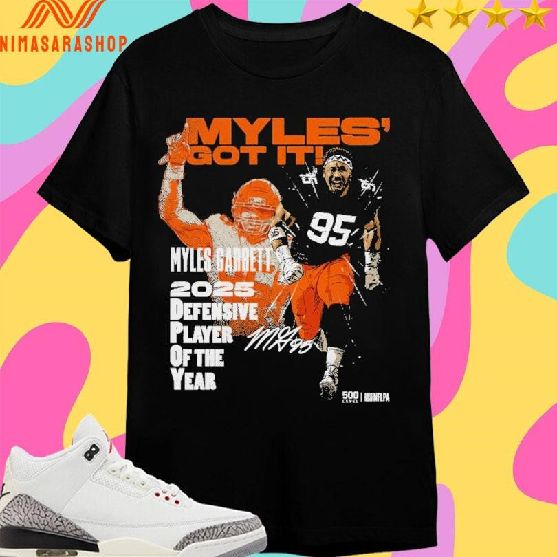 Myles’ Got It Myles Garrett Cleveland Browns - Adult & Kids T-Shirts, Sweatshirts & Hoodies apparel design preview 1
