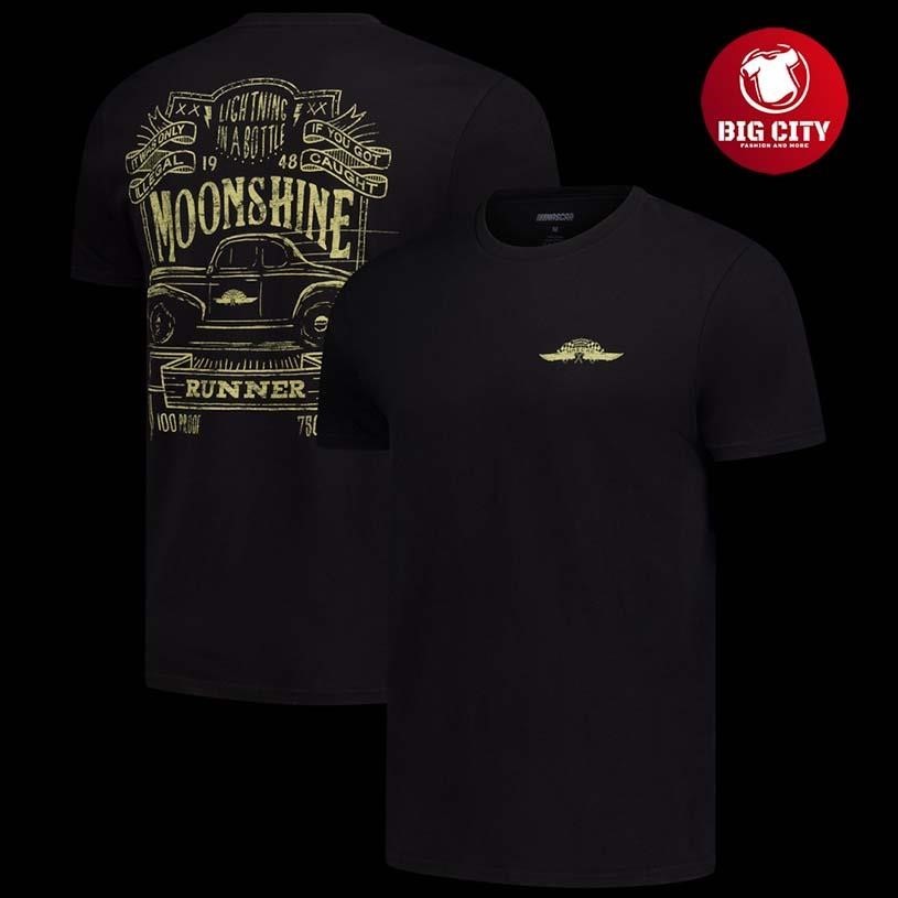 NASCAR Checkered Flag Sports Moonshine Lightning in a - Adult & Kids T-Shirts, Sweatshirts & Hoodies apparel design preview 1