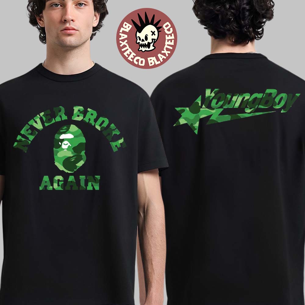 NBA Youngboy x Bape Star - Adult & Kids T-Shirts, Sweatshirts & Hoodies apparel design preview 1