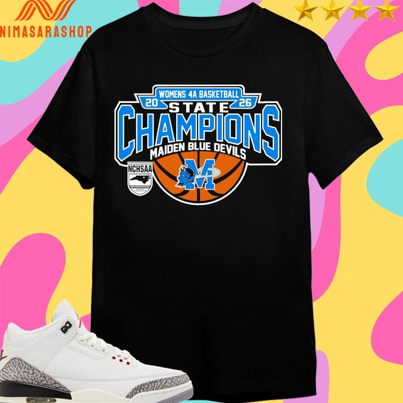 NCHSAA Women’s 4a Basketball State Champions - Adult & Kids T-Shirts, Sweatshirts & Hoodies apparel design preview 1