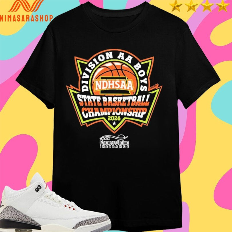 NDHSAA Division AA Boys State Basketball Championship - Adult & Kids T-Shirts, Sweatshirts & Hoodies apparel design preview 1