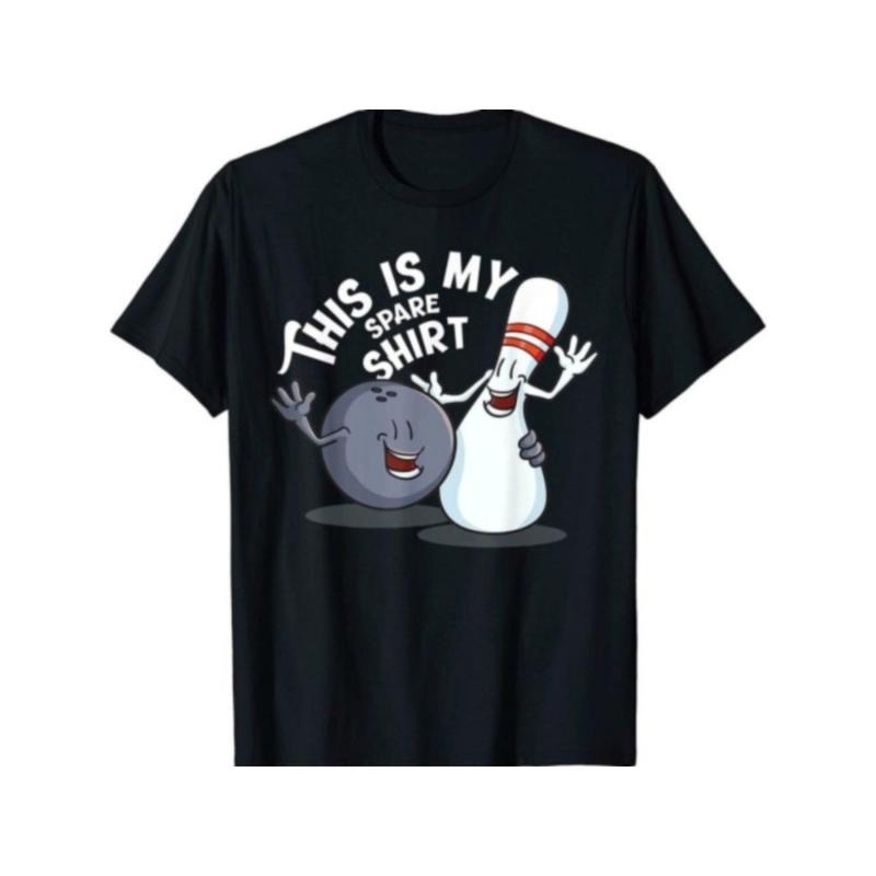 NEW! Funny This Is My Spare Bowling Game MADE USA - Adult & Kids T-Shirts, Sweatshirts & Hoodies apparel design preview 1