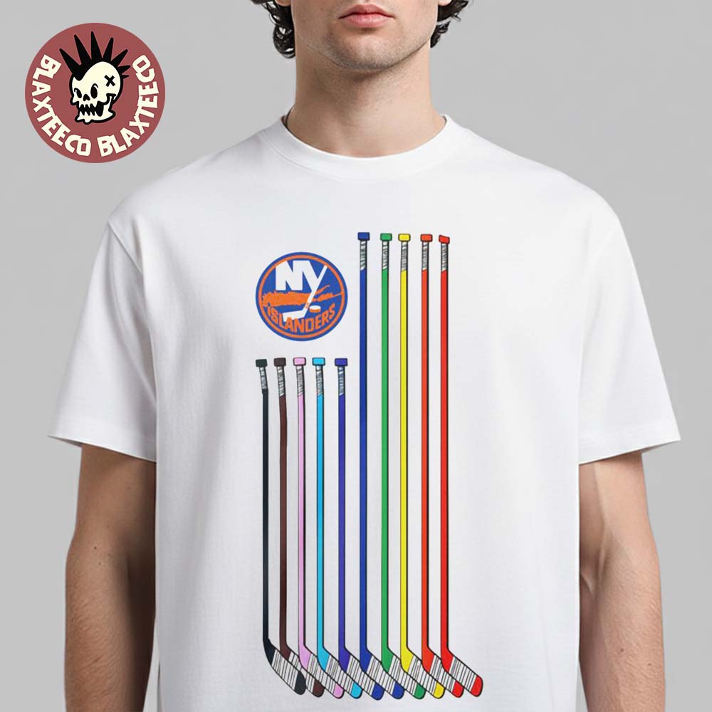 NHL New York Islanders Celebrate Pride Month 2026 - Adult & Kids T-Shirts, Sweatshirts & Hoodies apparel design preview 1
