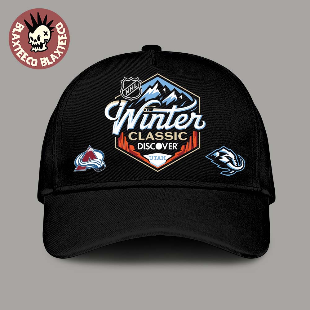 NHL Winter Classic 2027 Discover Utah Logo Colorado - Adult & Kids T-Shirts, Sweatshirts & Hoodies apparel design preview 1