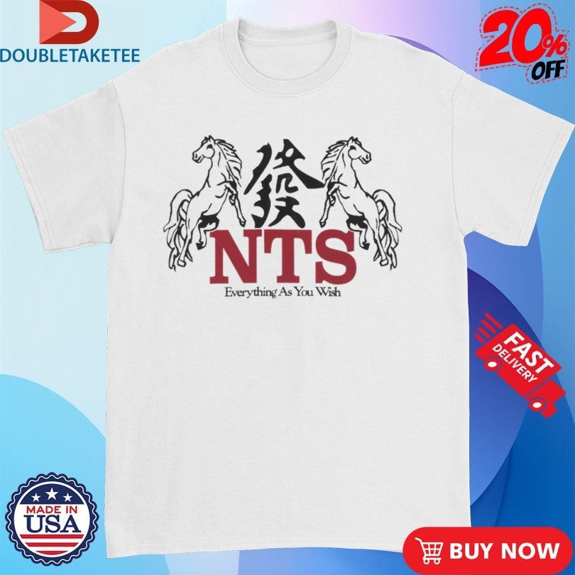 NTS Everything As You Wish Flaming Horse - Adult & Kids T-Shirts, Sweatshirts & Hoodies apparel design preview 1