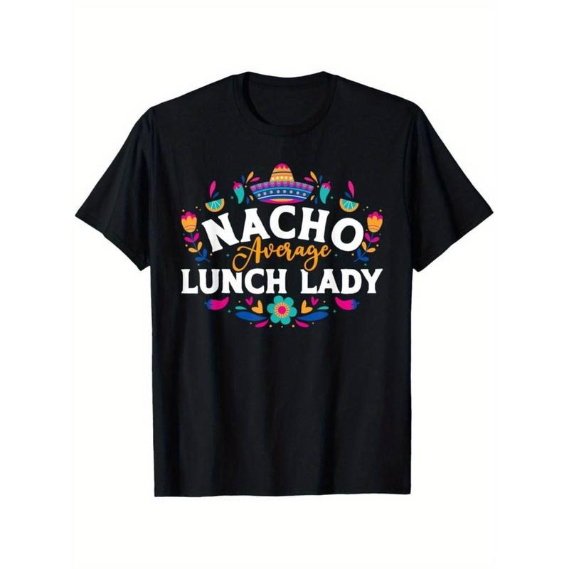 Nacho Average Lunch Lady Cinco De Mayo Matching - Adult & Kids T-Shirts, Sweatshirts & Hoodies apparel design preview 1