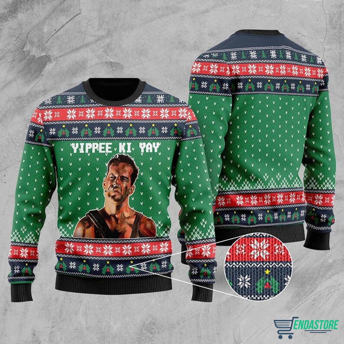 Elvis Presley The King 3D Ugly Christmas Sweater - Holiday Gift product image 4