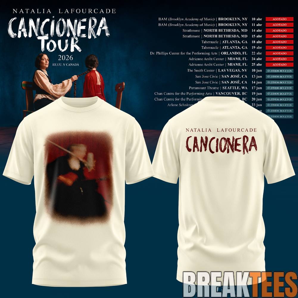 Natalia Lafourcade Cancionera Tour 2026 Dreamscape - Adult & Kids T-Shirts, Sweatshirts & Hoodies apparel design preview 1