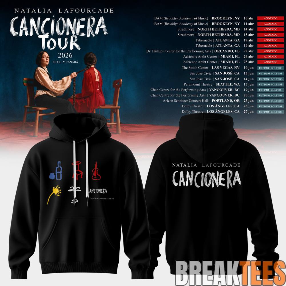 Natalia Lafourcade Cancionera Tour 2026 Symbols - Adult & Kids T-Shirts, Sweatshirts & Hoodies apparel design preview 1