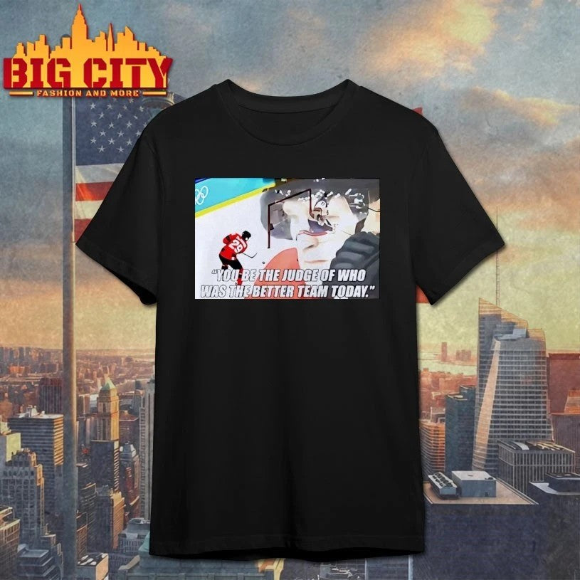 Nathan MacKinnon You Be The Judge Of Who Was Better - Adult & Kids T-Shirts, Sweatshirts & Hoodies apparel design preview 1