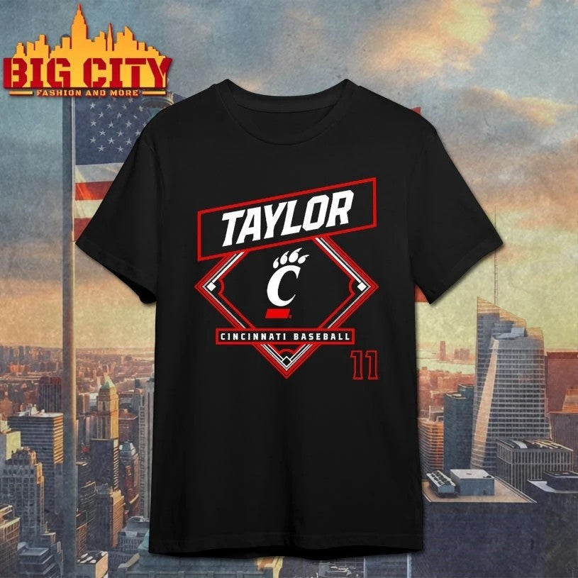 Nathan Taylor Cincinnati Bearcats Baseball - Adult & Kids T-Shirts, Sweatshirts & Hoodies apparel design preview 1